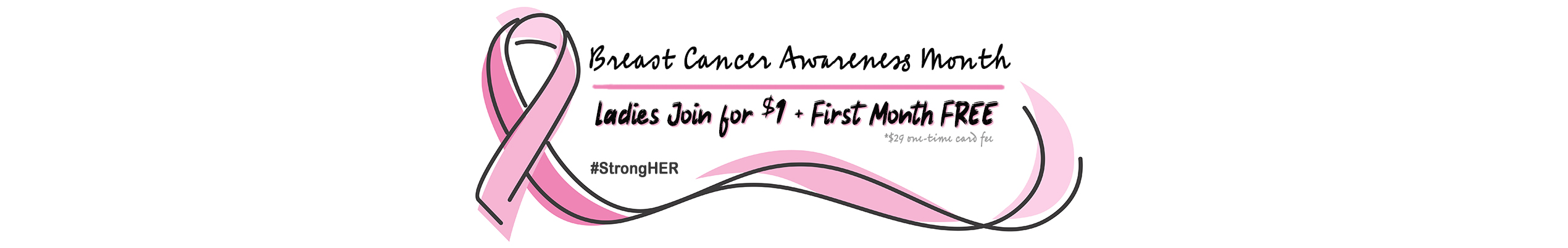 Women Join Family Fitness for $1 During Breast Cancer Awareness Month